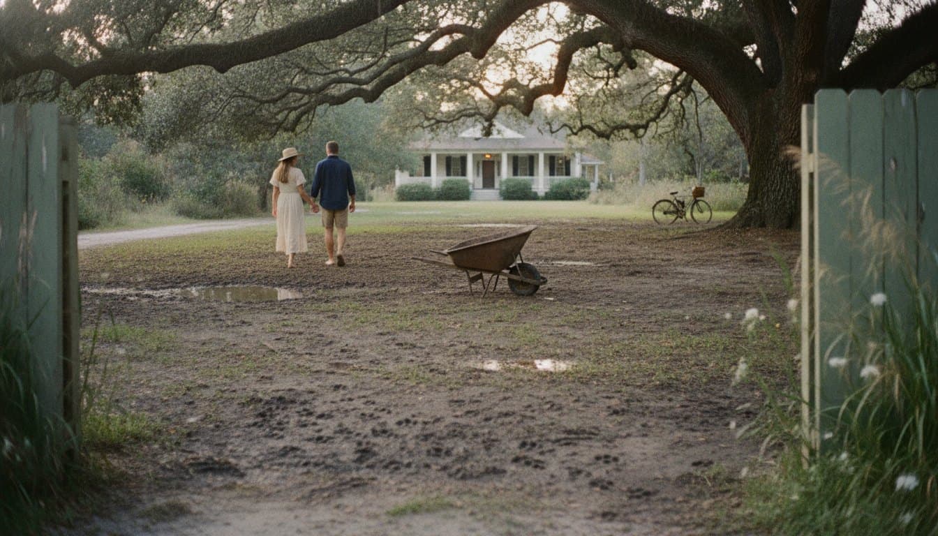 The Lowcountry Oasis before the makeover.